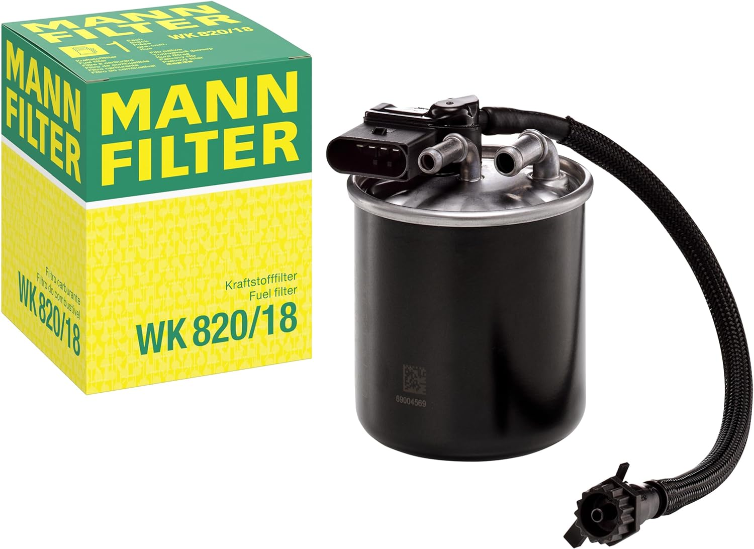 MANN WK820-18 | Mercedes Sprinter Euro 5 Mazot Filtresi (Sensörlü)