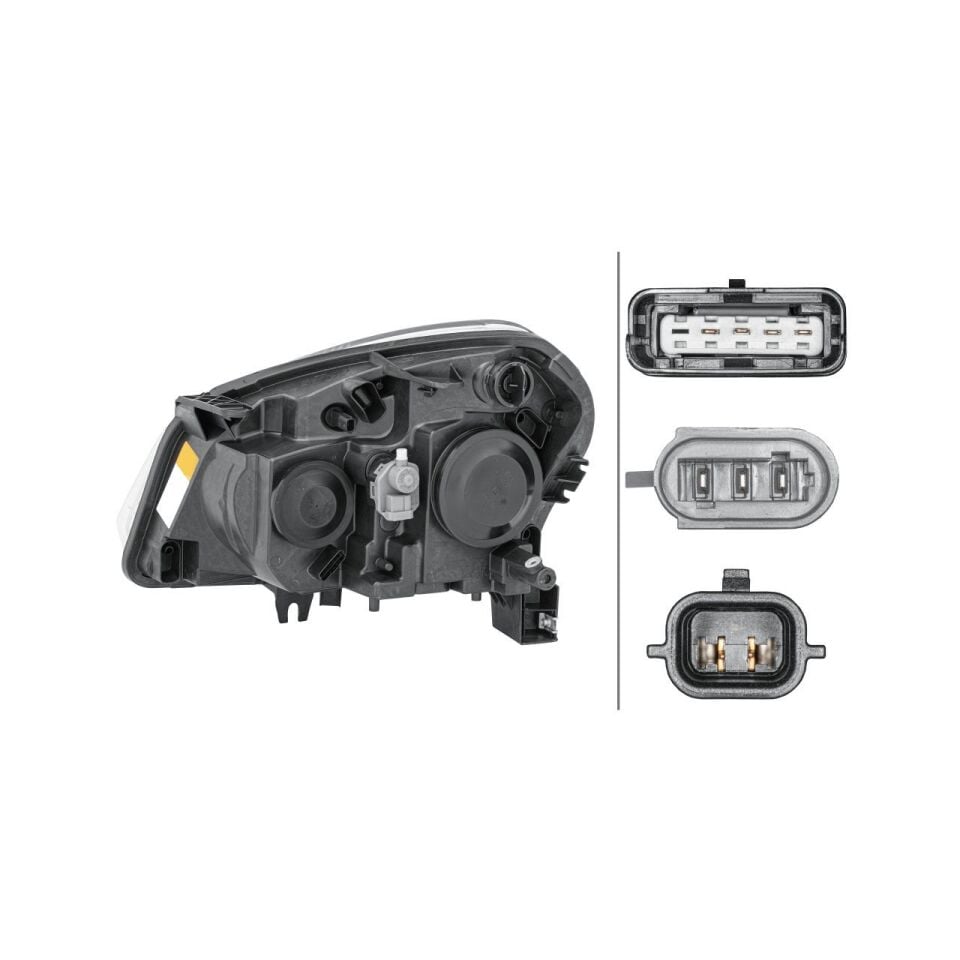 HELLA 1EF238042-021 | Nissan QASHQAI J10 Kasa 2007-2012 Sağ Far Komple