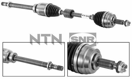 SNR DK55016 | Aks Ön Sağ 10-Duster 1.5 DCI-1.6 16V4×2 973mm