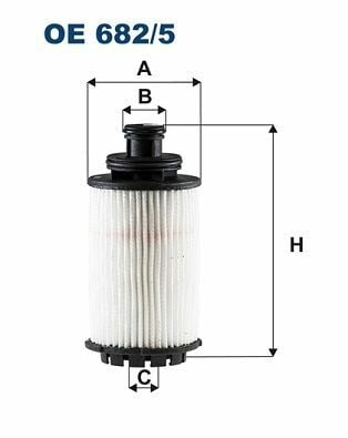 FILTRON OE682-5 | Yağ Filtresi Insignia.B *B20dth*