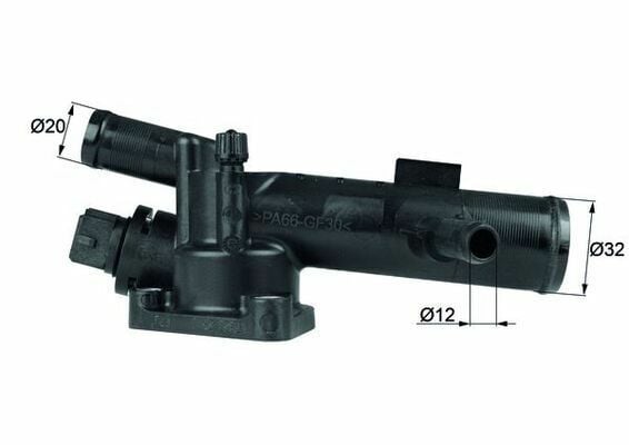 MAHLE TI3989 | Termostat 89°C Clio-Kangoo-Logan 1.5 DCI