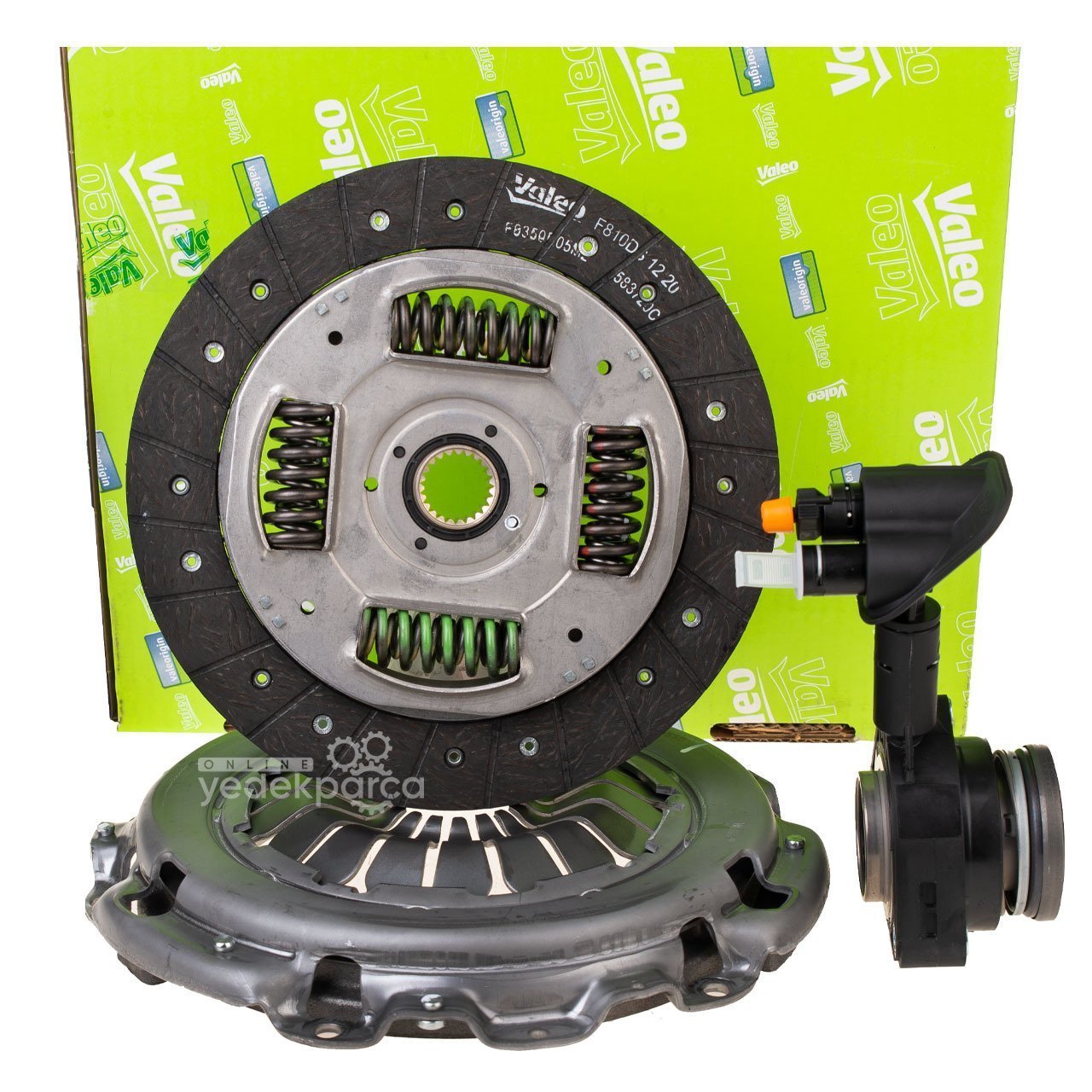 VALEO 834106 | Ford Connect 2003-2013 110PS Debriyaj Rulmanlı Set (Baskı-Balata-Biya)