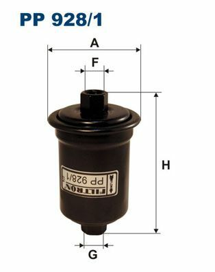 FILTRON PP928-1 | Yakıt Filtresi (Hyundai H1 Starex 2.4 98-04 Sonata 2.0-2.4-2.5 96-01 Hilux 2.4 89-05)