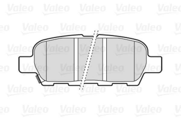 VALEO 670009 | Fren Balata Arka 02-X-Traıl 08-Qashqai