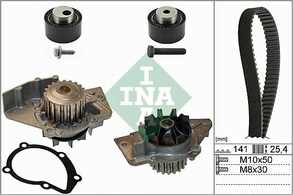 INA 530011130 | Triger Seti + Su Pompası (141) Berlingo / Ducato / Partner HDI 2.0 99 -