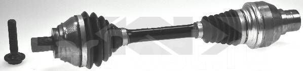GKN 305856 | Volkswagen Golf 5 1.4TSI Komple Aks Sol