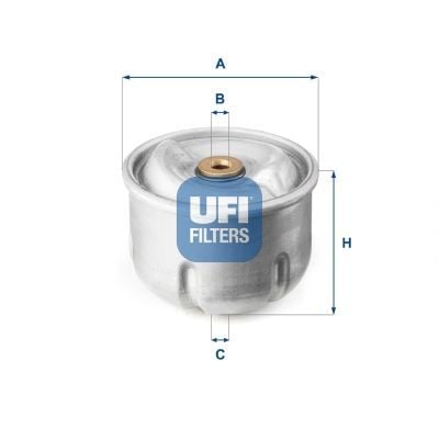 UFI 25.901.00 | Yağ Filtresi 140-200Ps Üst