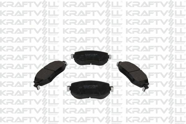 KRAFTVOLL 07010071 | Ön Fren Balatası Renault Megane IV 1.2 TCE 1.3 TCE 1.5 DCI 1.6 16V 2016 -
