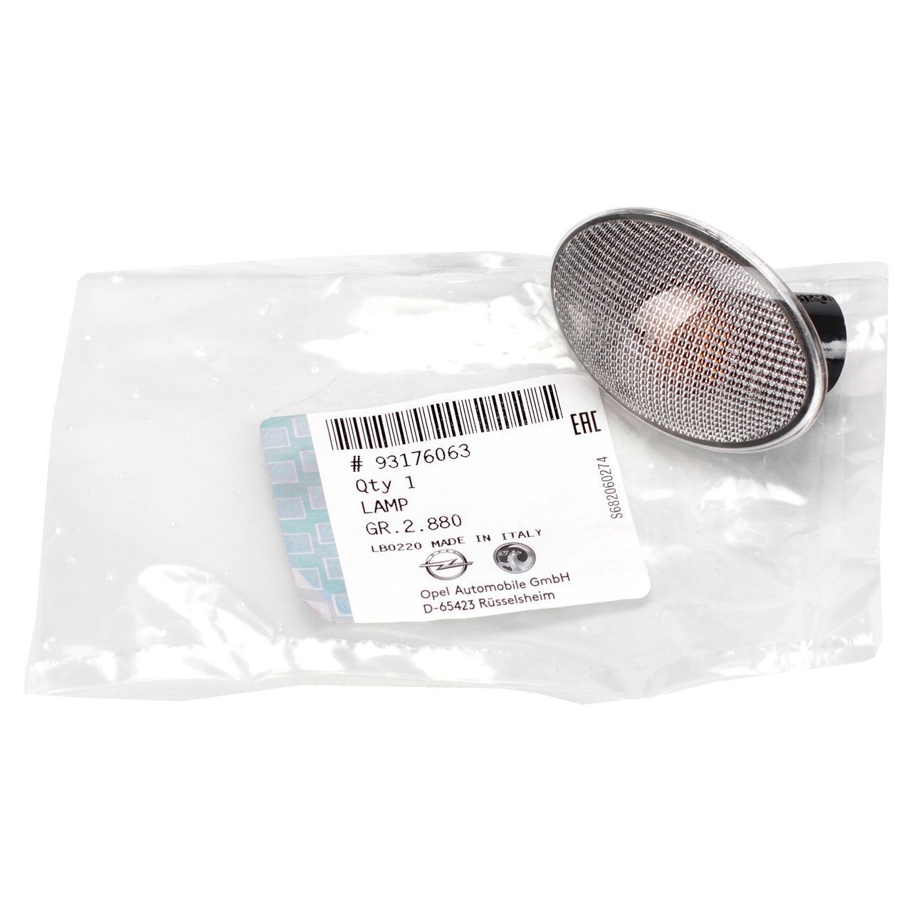 PSA 93176063 | Opel Corsa C Çamurluk Sinyali Orijinal