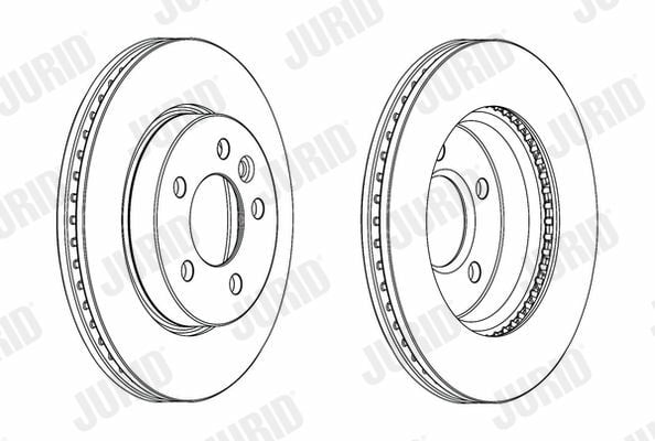 JURID 562722JC1 | Fren Diski VW Amarok 2.0 TDI Ön 302X26 (Tek)