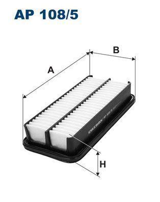 FILTRON AP108-5 | Hava Filtresi 04-Getz 1.5Crdi 12-16V
