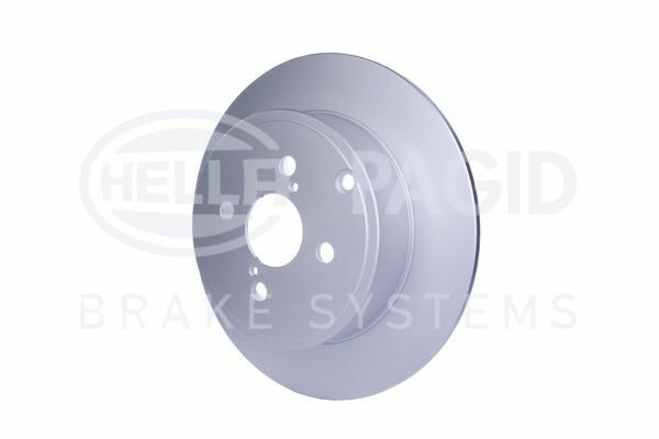 HELLA PAGID 8DD355110-511 | Fren Diski Arka Kaplamalı (279-4)-(Toyota Corolla 03 / 07 1.4 D4d Dizel / Corolla-Verso 04 / 07) | 2 Adet