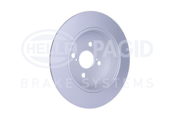 HELLA PAGID 8DD355110-511 | Fren Diski Arka Kaplamalı (279-4)-(Toyota Corolla 03 / 07 1.4 D4d Dizel / Corolla-Verso 04 / 07) | 2 Adet
